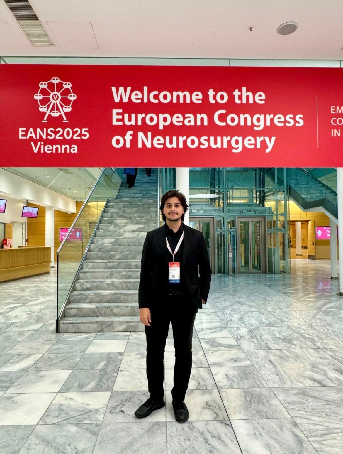 Hamdiye Tıp Fakültesi’nden Viyana’ya: EANS 2025’te Uluslararası Sunum